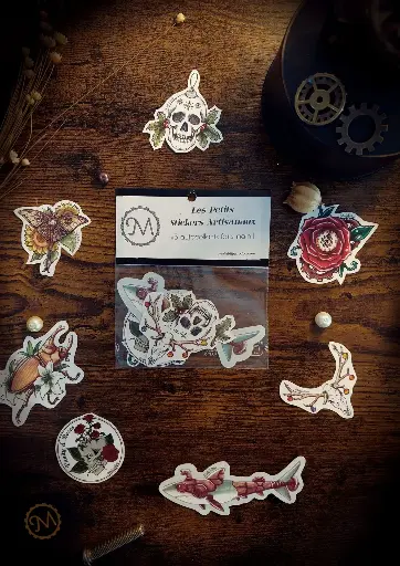 sachet de 5 stickers